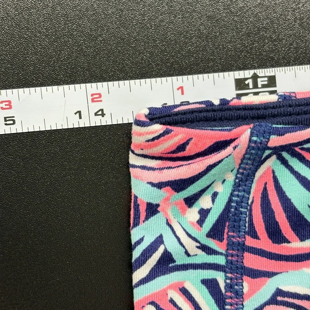 Lilly Pulitzer Women‎ Leggings Small Pink Blue Luxletic Activewear 28007 Resort